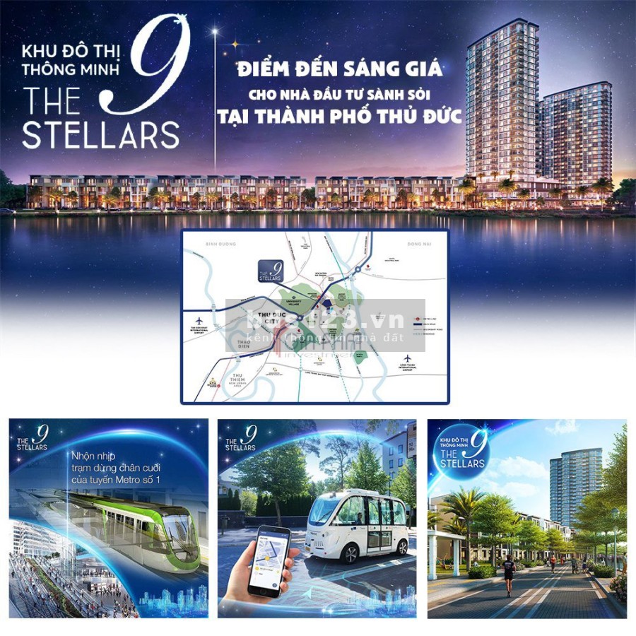 The 9 Stellars- khu đô thị thông minh đầu tiên tại Việt Nam liên hệ 0946 529 158
