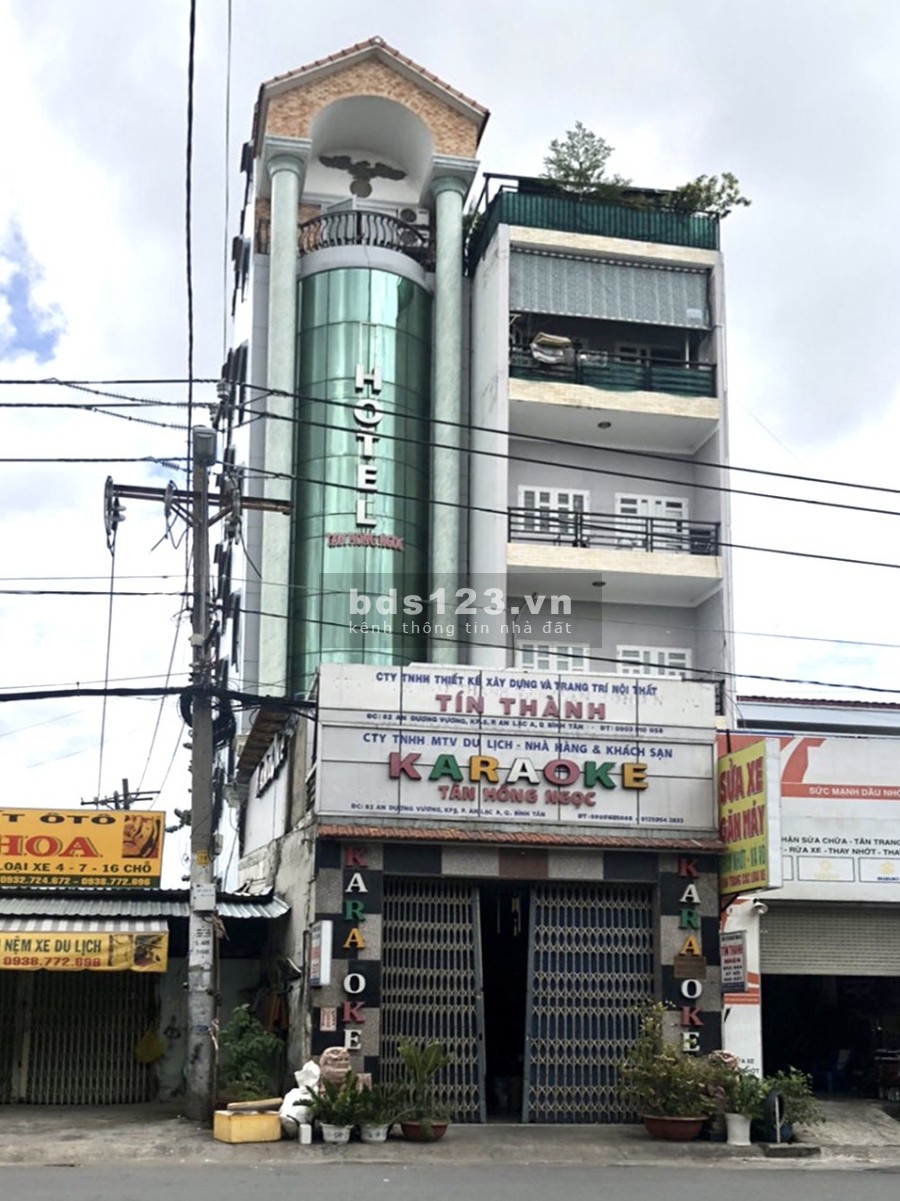 Cho thuê nhà MT 6 lầu An Dương Vương Bình Tân giá 68 triệu/tháng, lh 0708627958