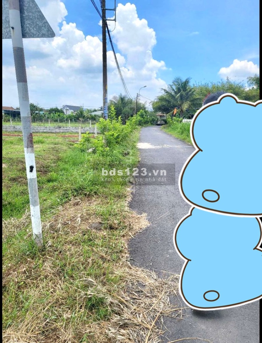 Bán đất mặt tiền Nguyễn Thị Ngoạn Trung Lập Thượng Củ Chi liên hệ 0918574488