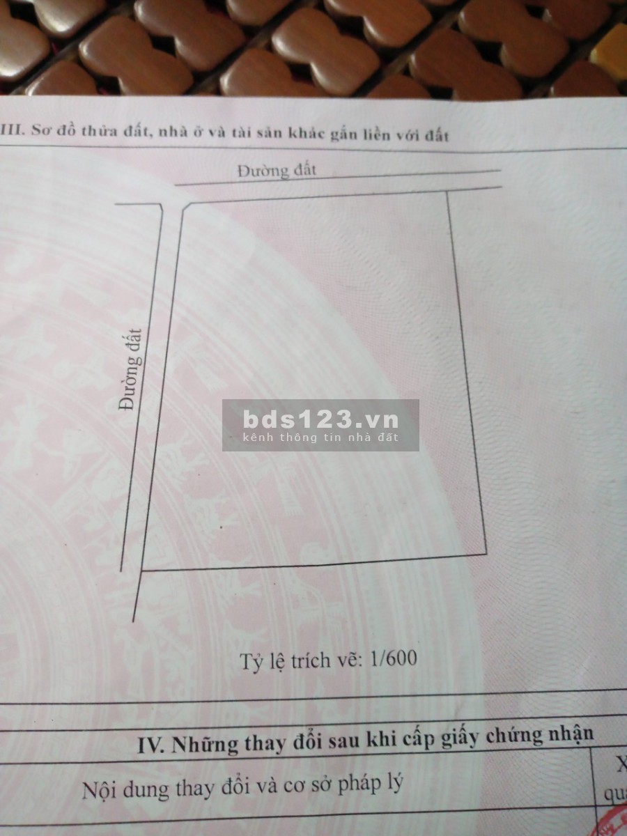 Cần bán đất xã Lộ 25 vị trí đẹp 2 mặt tiền giá tốt, khu dân cư hiện hữu, đầu tư sinh lời