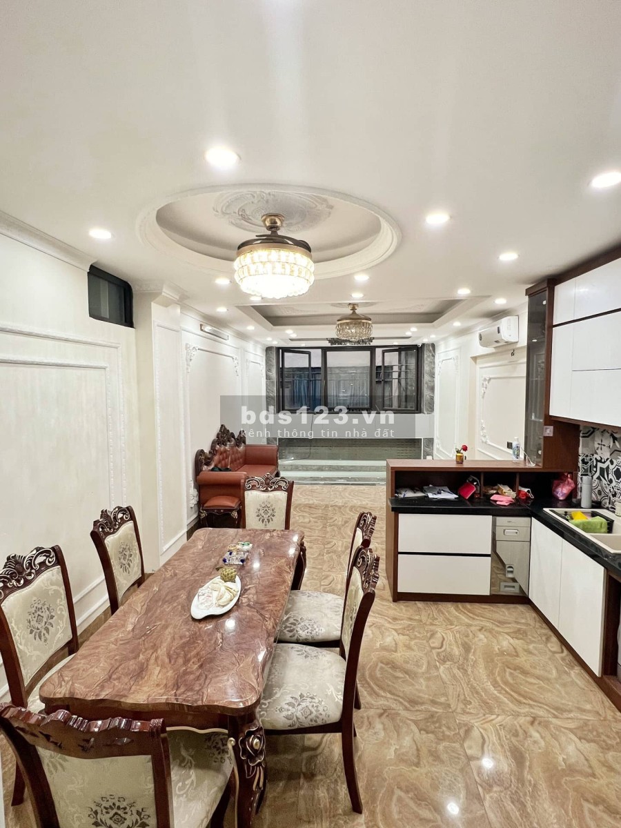 Bán nhà Xã Đàn về ở luôn, sổ đỏ chính chủ, đúc kiên cố 5 tầng thiết kế hiện đại, sổ sẵn
