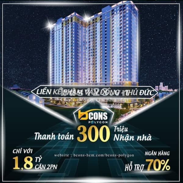 Nhận bookking căn hộ liền kề Phạm Văn Đồng trả trước chỉ 220 triệu ưu tiên vị trí đẹp nhất