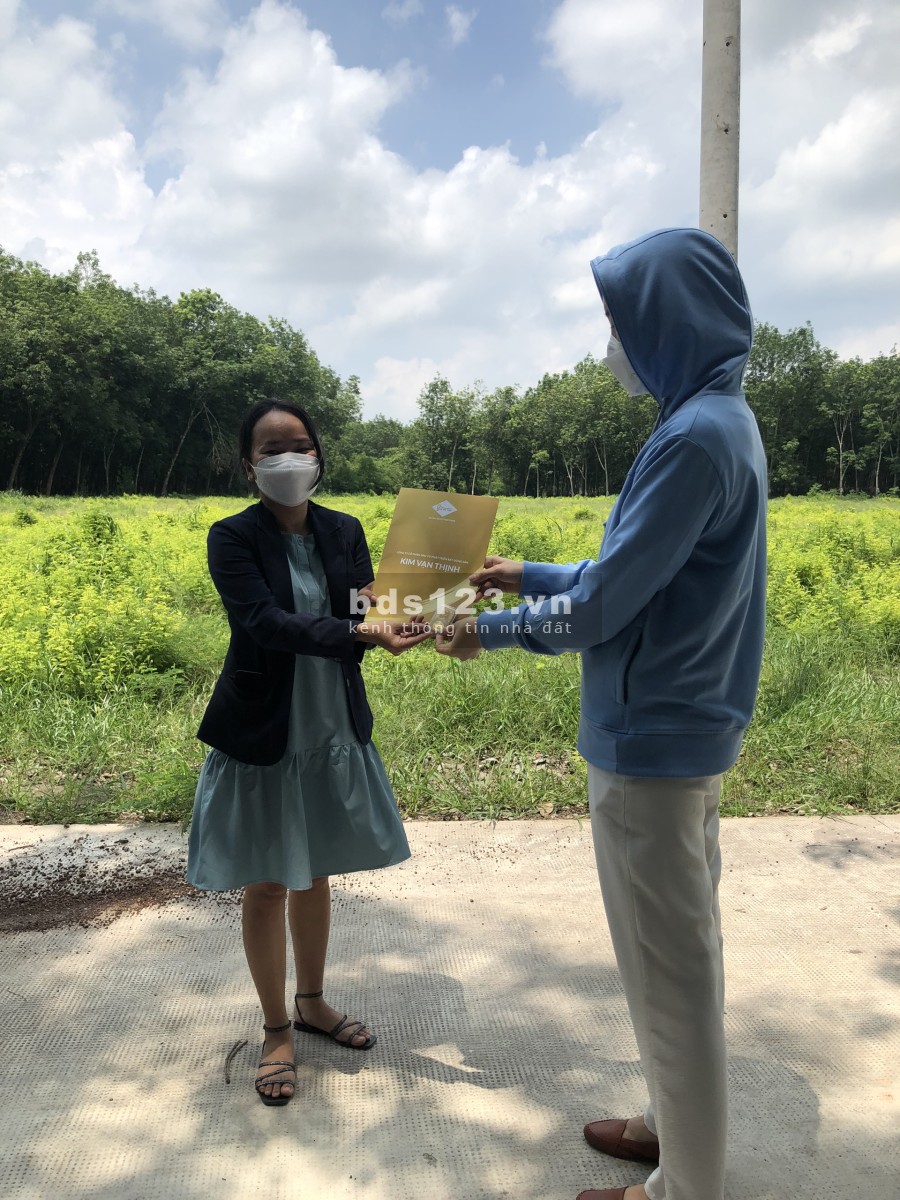 Đất chính chủ, chưa qua đầu tư, sổ hồng riêng hỗ trợ vay 50%