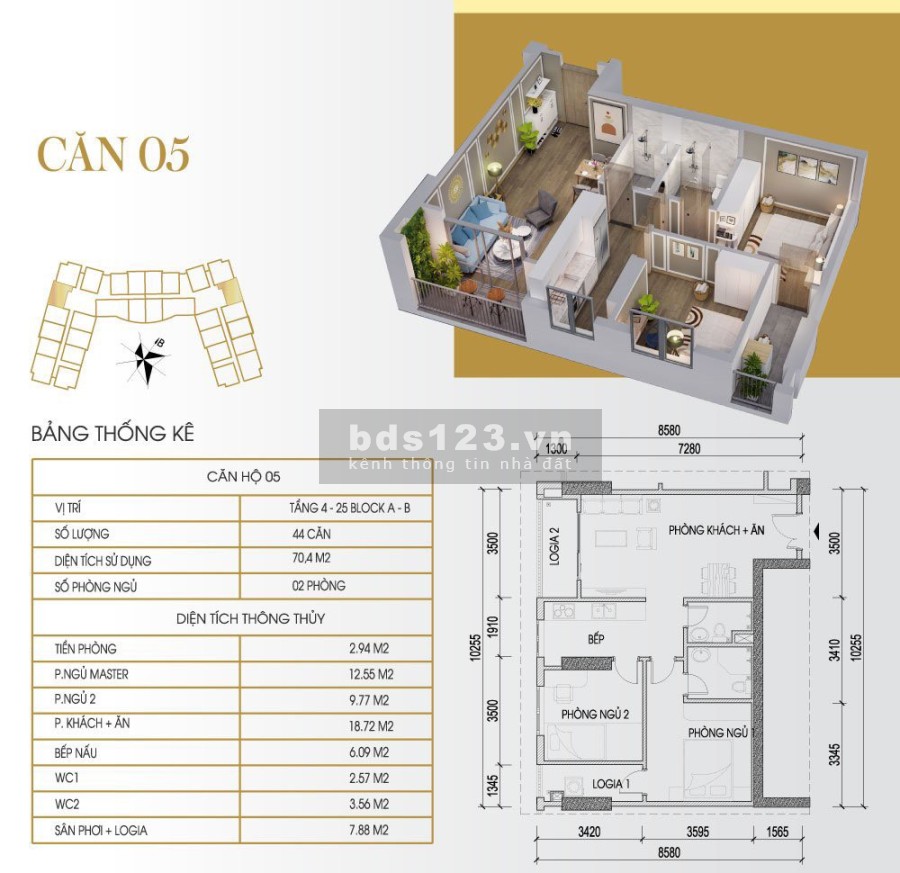 Mở bán đợt cuối căn hộ Tecco Diamond Thanh Trì- chỉ cần 556tr nhận nhà ở ngay- 0981389191
