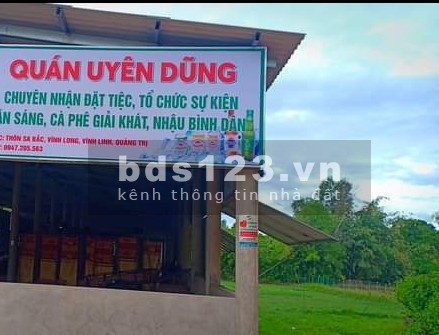 Bán đất mặt tiền chính chủ 1117 m2 đối diện UBND Vĩnh Long Vĩnh Linh Quảng Trị