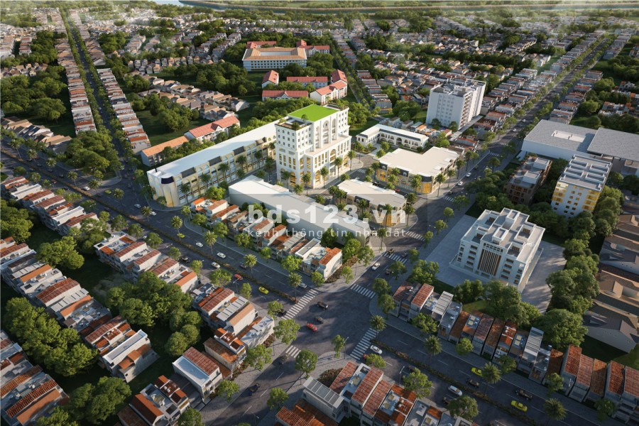 Nhà Phố Đông Phương Diamond Central chiết khấu cao, tiện ích đầy đủ, pháp lý chuẩn