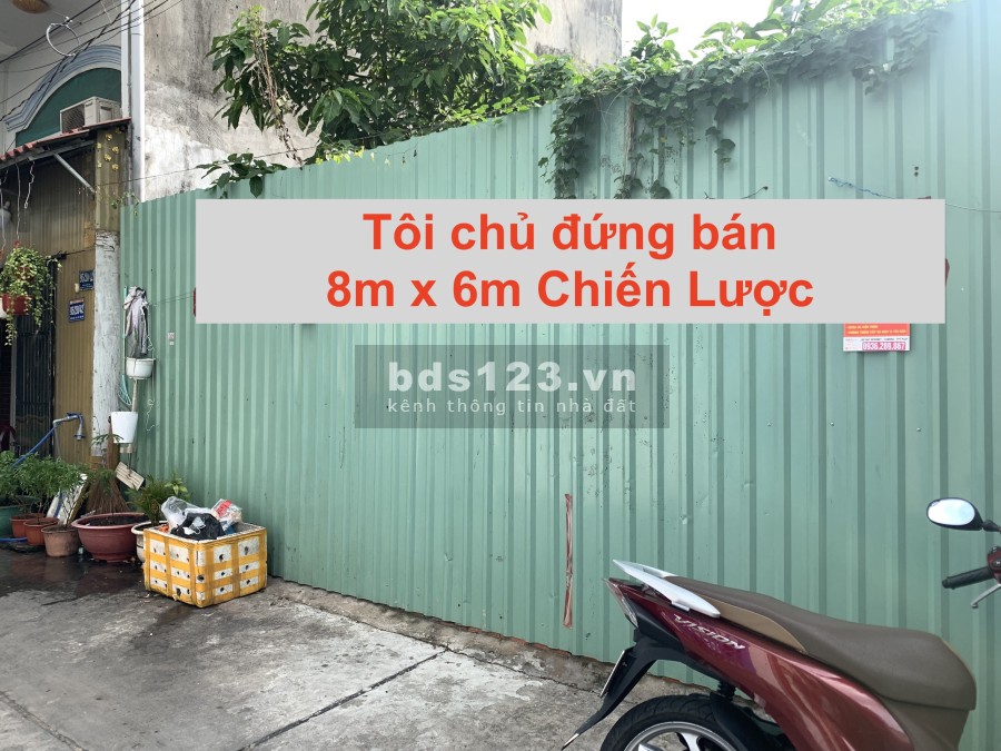 Hẻm 482/ Tỉnh Lộ 10, dtsd 8x6, giấy tờ đầy đủ, không nằm trong diện quy hoạch