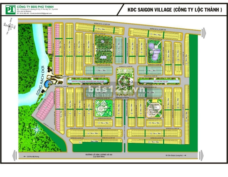 Còn vài lô đất đẹp saigon village Long Hậu đã có sổ đỏ vị trí đẹp, khu dân cư hiện hữu