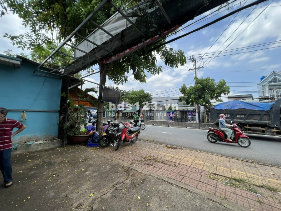 Đất mặt tiền đường Nguyễn Thị Sóc thuận tiện kinh doanh buôn bán cafe, quán nhậu Bida