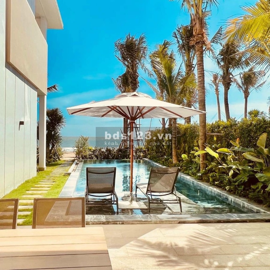 Suất Nội Bộ Từ Chủ Đầu Tư Villa Mặt Tiền Biển Chỉ 39.6 Tỷ(Gồm VAT & Full Nội Thất), TT 50% Nhận Nhà