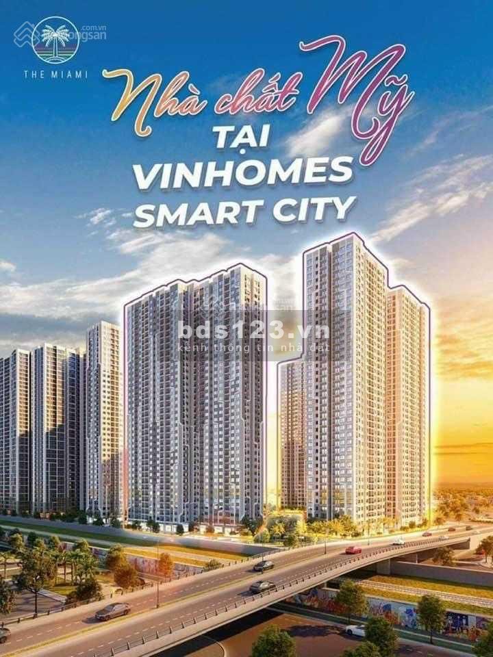 Tổng hợp quỹ căn Vinhomes Smart City từ 1pn-3pn, ký trực tiếp chủ đầu tư, lh 0852731286