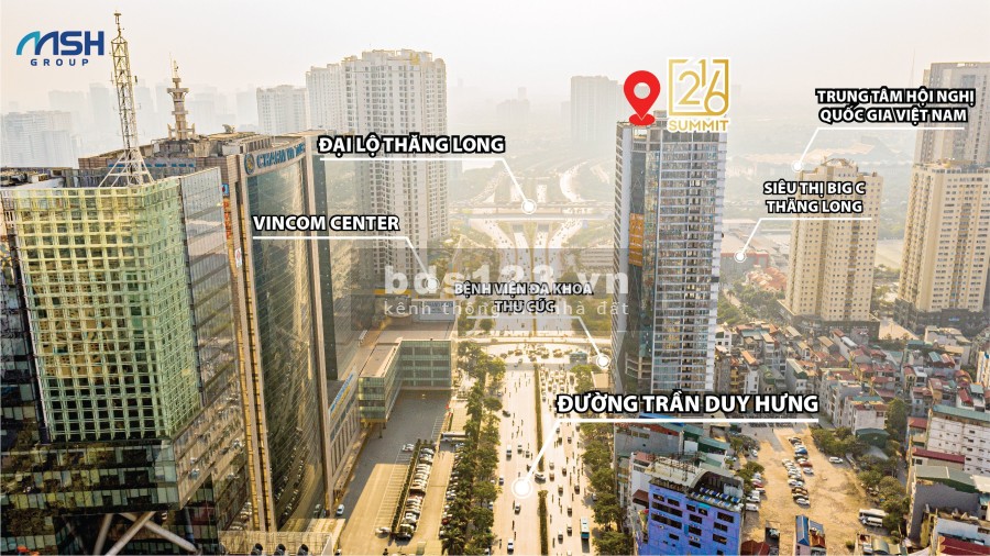 Chủ nhà gửi bán căn 3PN chung cư cao cấp Summit 216 - diện tích 101.2m2 - Cắt lỗ