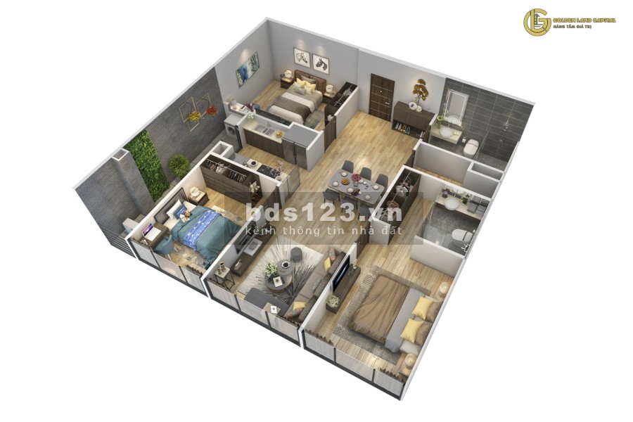 Chủ nhà gửi bán căn 3PN chung cư cao cấp Summit 216 - diện tích 101.2m2 - Cắt lỗ