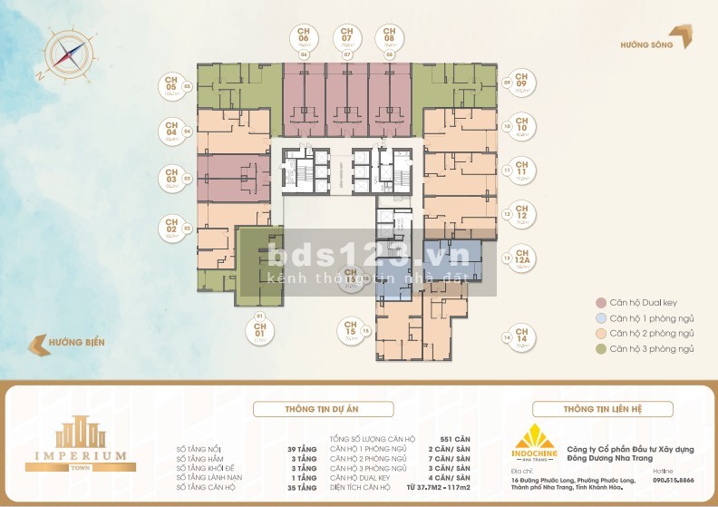 Mở bán đợt 1 xuất nội bộ từ chủ đầu tư dự án căn hộ cao câp Grand Mark Nha Trang