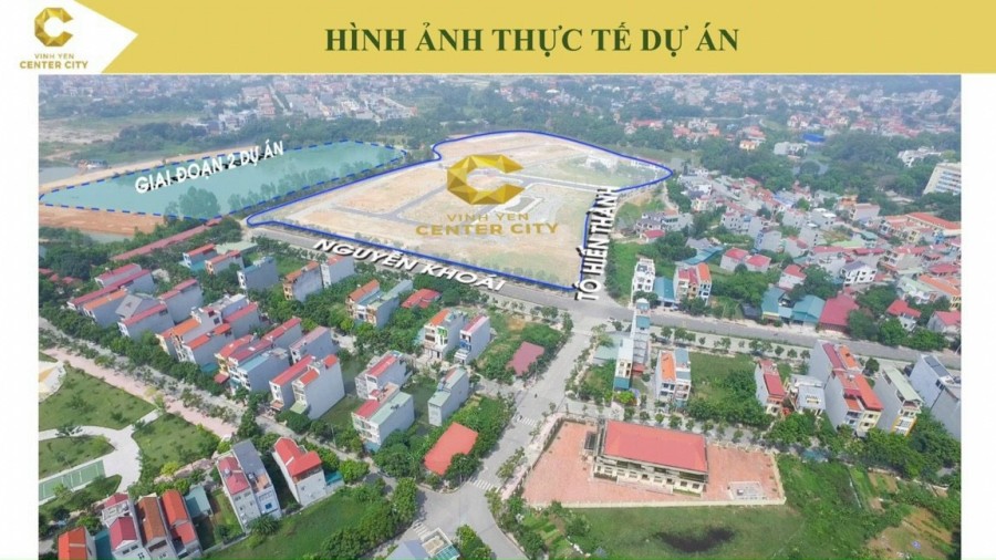 Vĩnh Yên Center City khu đô thị hoàn chỉnh số 1 tại Vĩnh Phúc, liên hệ 0825916555