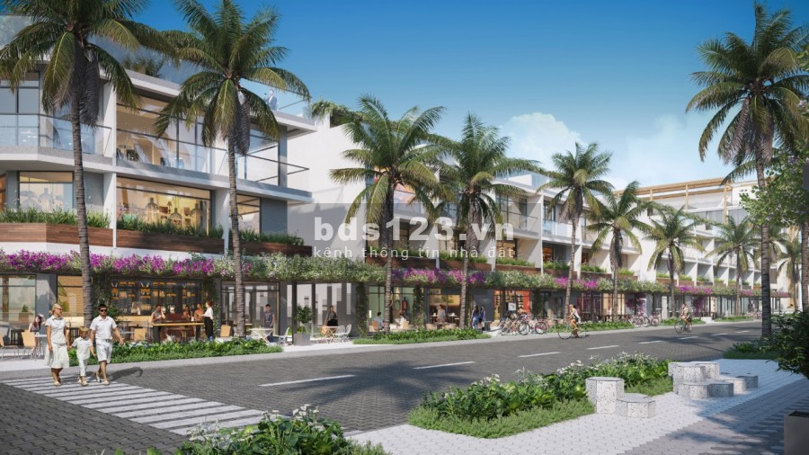 Siêu shophouse cách biển chỉ 300m sở hữu trọn đời 2 mặt tiền tối đa kinh doanh