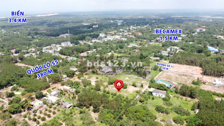 Bán 1 sào Phú Hồng gần khu công nghiệp Becamex Sơn Mỹ giá đầu tư, hỗ trợ pháp lý