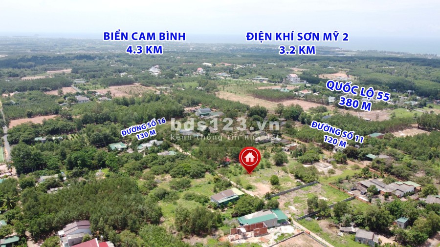 Bán 1 sào Phú Hồng gần khu công nghiệp Becamex Sơn Mỹ giá đầu tư, hỗ trợ pháp lý
