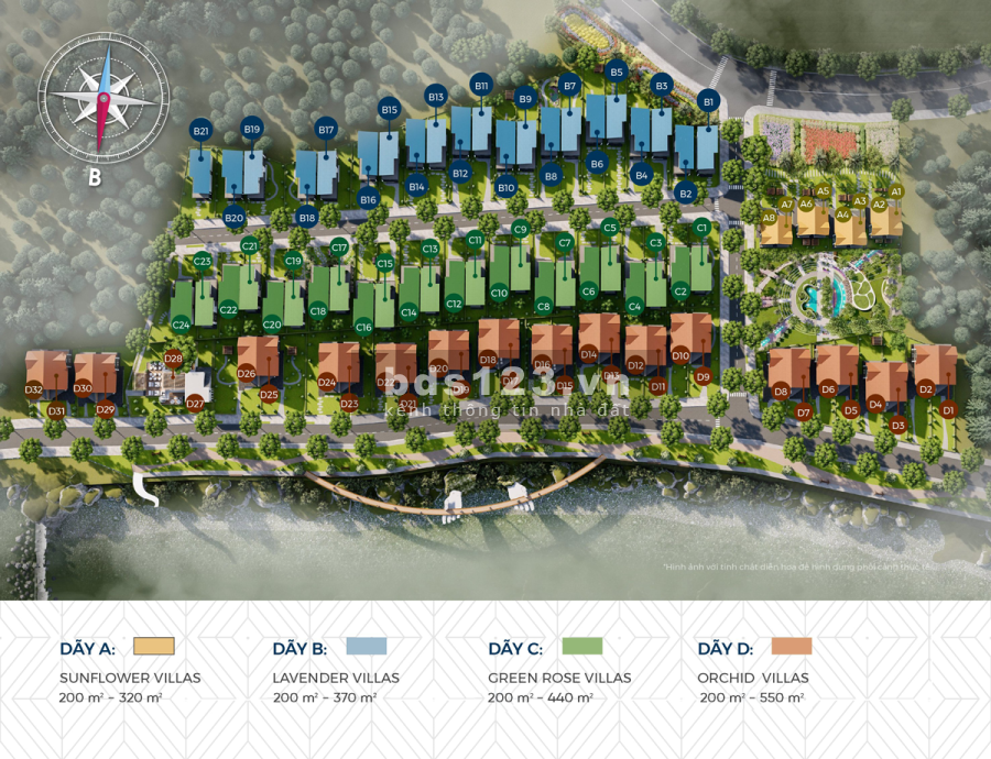 Mở bán khu biệt thự Dalat Pearl giá bán 13 triệu/m2 thanh toán linh hoạt, giá tốt