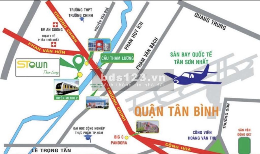 Cần bán căn hộ Stown Tham Lương 3 PN liên hệ 0918469177, tiện ích đầy đủ, giá tốt