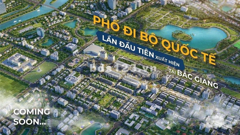 Bán shop house phố đi bộ Bigc Bắc Giang giao thông thuận tiện, khu dân trí cao, giá tốt