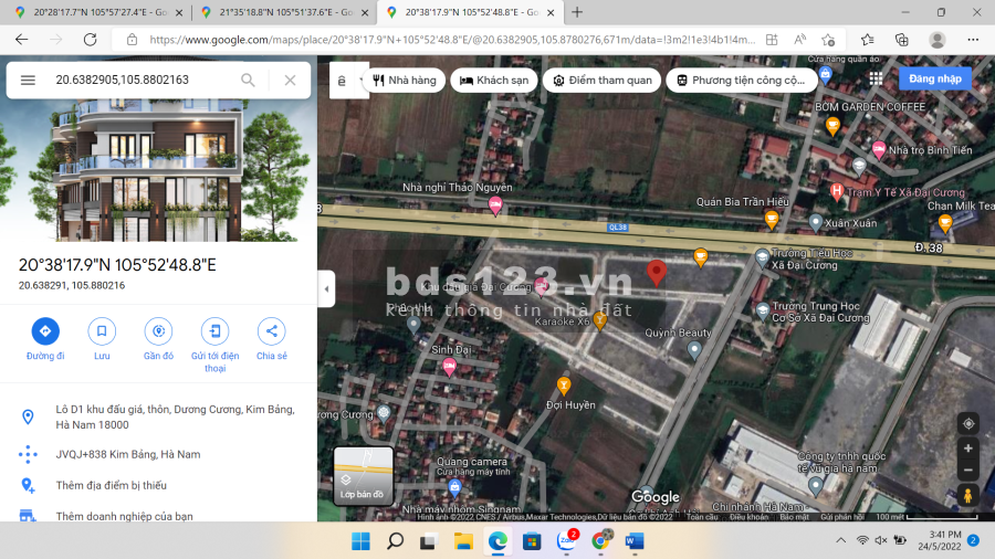 Bán gấp 143m2 giá nhỉnh 2 tỷ đất chính chủ Đại Cương Kim Bảng Hà Nam, lh 0899566668