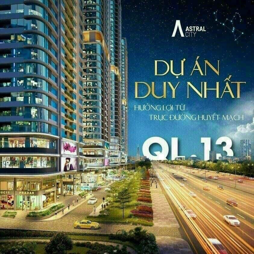 Căn hộ Astral city bình dương, thanh toán 630tr nhận nhà, ngân hàng hỗ trợ 70%, chiết khấu hấp dẫn