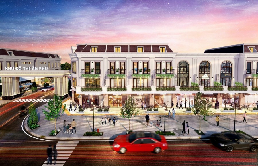 Độc quyền shophouse khu đô thị Ân Phú Buôn Ma Thuột đầu tư tức thời sinh lời vượt trội