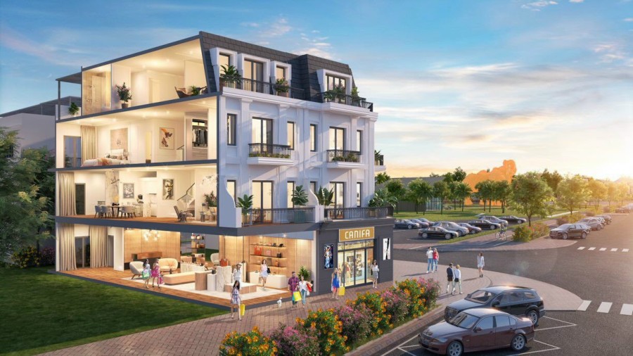Độc quyền shophouse khu đô thị Ân Phú Buôn Ma Thuột đầu tư tức thời sinh lời vượt trội