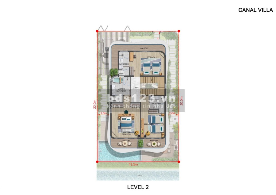 Biệt Thự Đơn Lập - Venezia Beach Hồ Tràm liên hệ 0909697060, pháp lý chính chủ