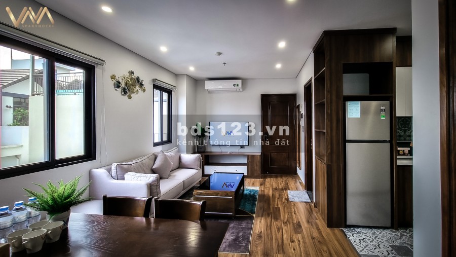 Căn hộ dịch vụ 1 khách 2 ngủ VnaHomes Apartment vị trí trung tâm tiêu chuẩn khách sạn giáp Hồ Tây
