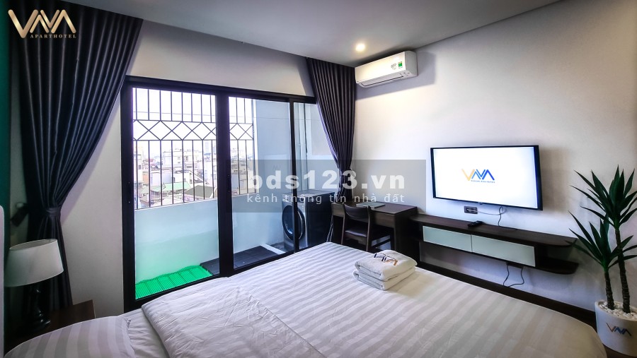 Căn hộ dịch vụ 1 khách 2 ngủ VnaHomes Apartment vị trí trung tâm tiêu chuẩn khách sạn giáp Hồ Tây