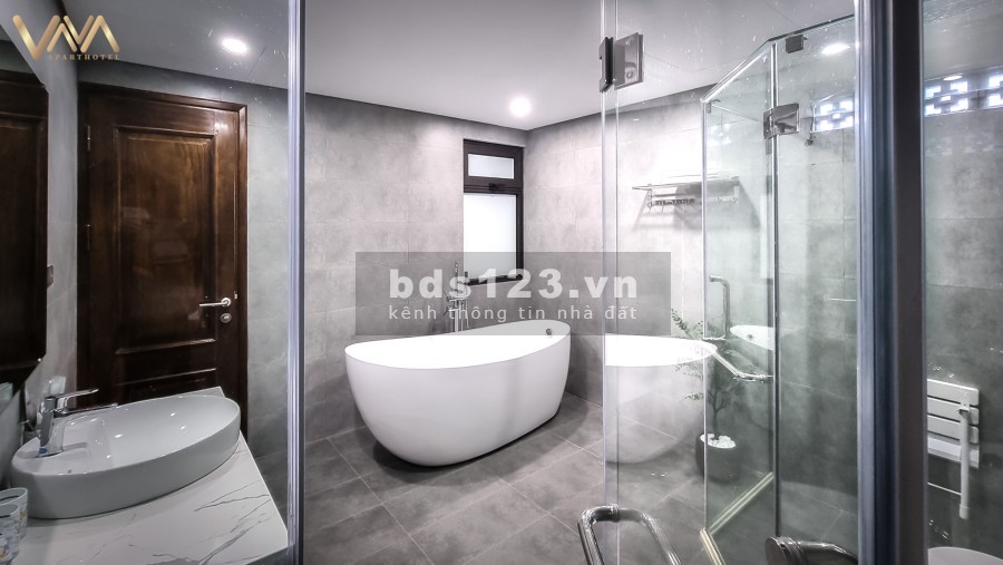 Căn hộ dịch vụ 1 khách 2 ngủ VnaHomes Apartment vị trí trung tâm tiêu chuẩn khách sạn giáp Hồ Tây