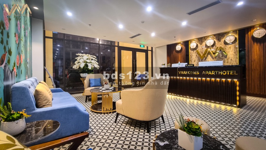Căn hộ dịch vụ 1 khách 2 ngủ VnaHomes Apartment vị trí trung tâm tiêu chuẩn khách sạn giáp Hồ Tây