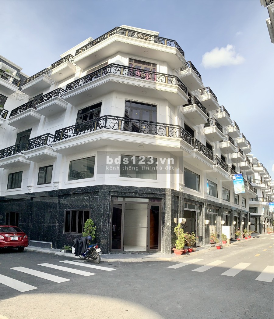 Nhà phố ngay trung tâm Q12 đối diện CV 150ha lớn nhất Sài Gòn ven sông Vàm Thuật giá 4,8tỷ/căn