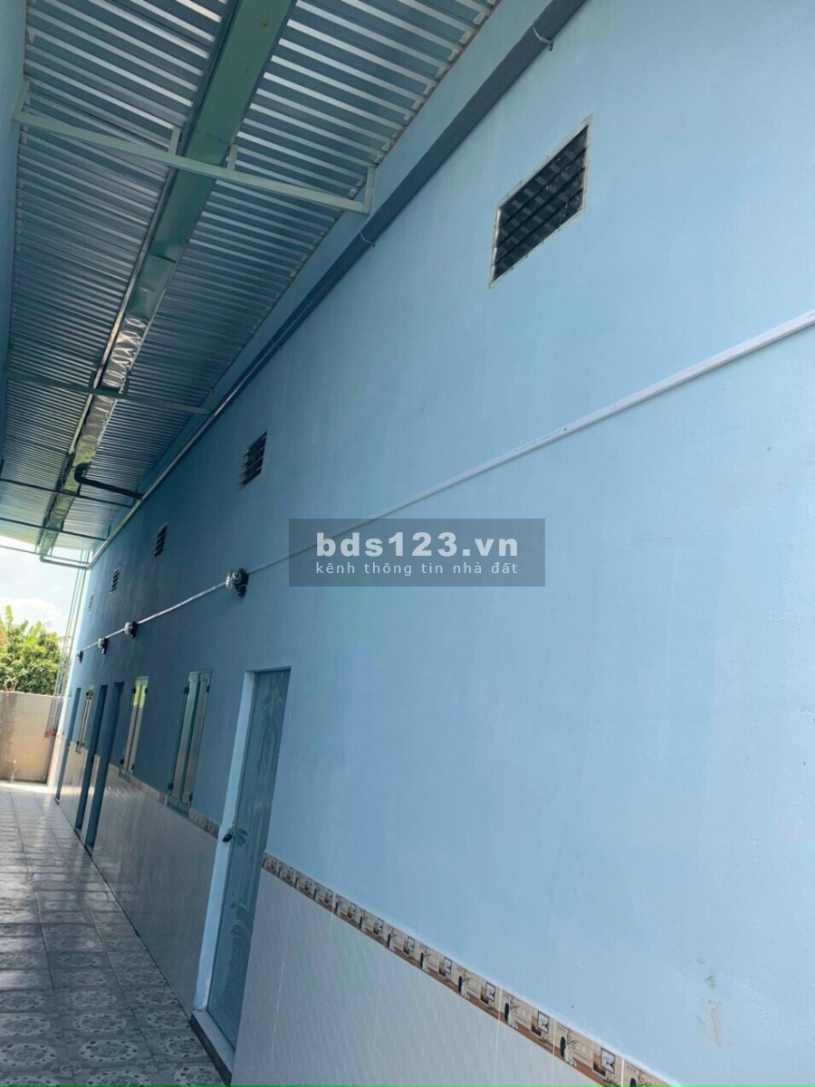 Cần tiền nên bán gấp dãy trọ 222m2 được 2kyot và 10 phòng nằm ngay Tân An Hội, Củ Chi.