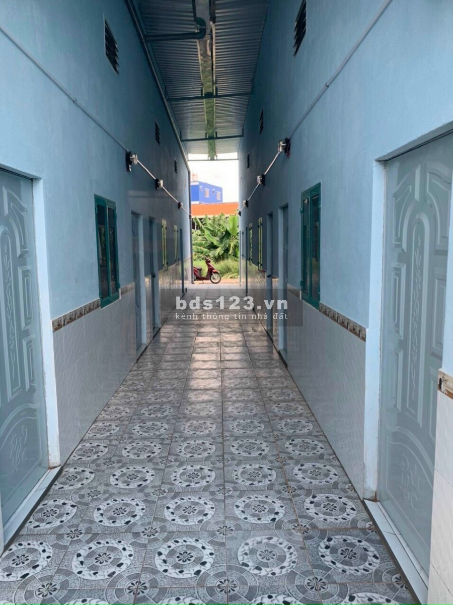 Cần tiền nên bán gấp dãy trọ 222m2 được 2kyot và 10 phòng nằm ngay Tân An Hội, Củ Chi.