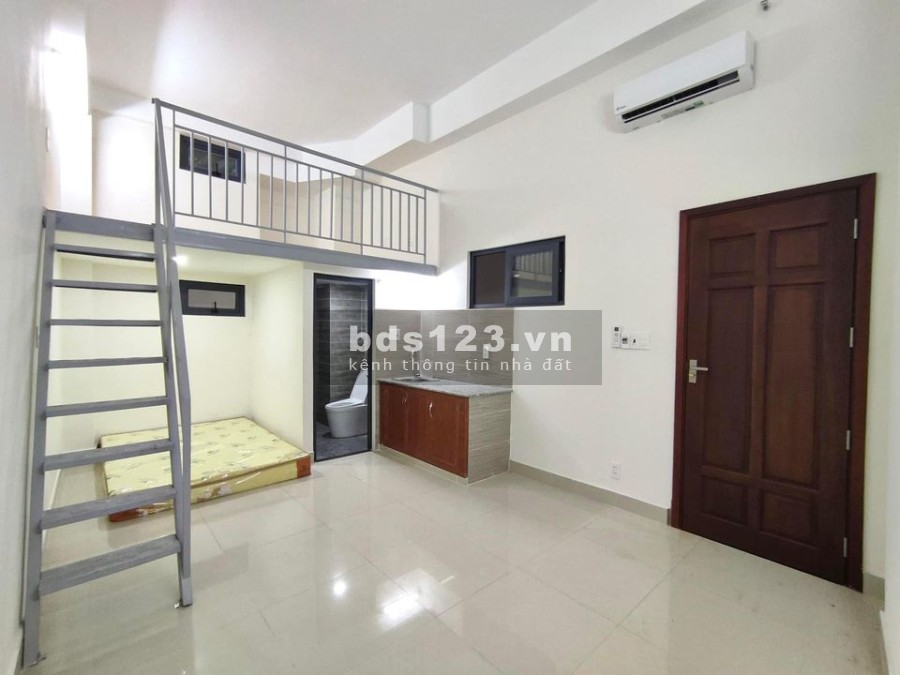 Cho thuê phòng Gò Vấp diện tích sử dụng 25m2 đầy đủ nội thất, cửa sổ thoáng