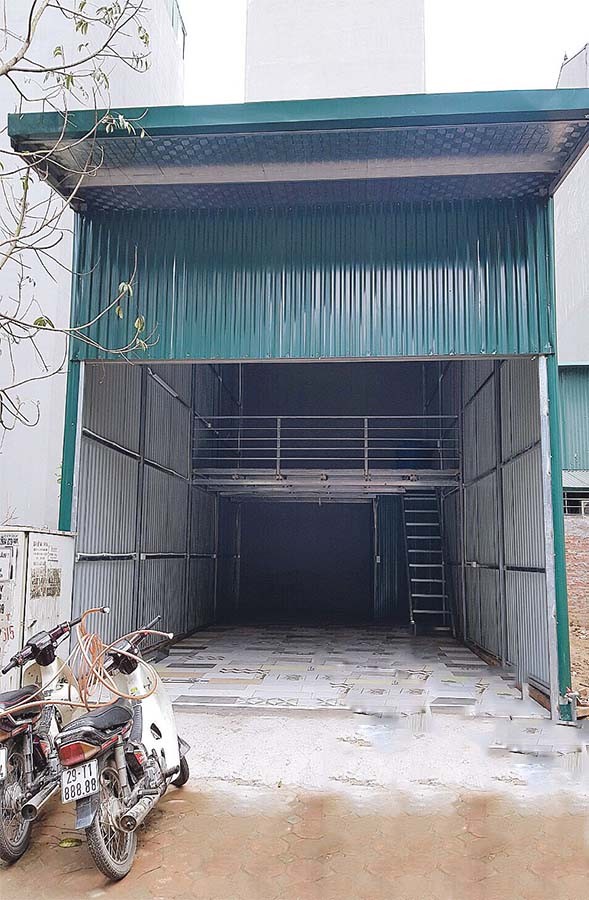 8 Kho xưởng dtsd 50m2 mới dựng tại Hà Đông giá chỉ từ 3 triệu hỗ trợ thiết kế