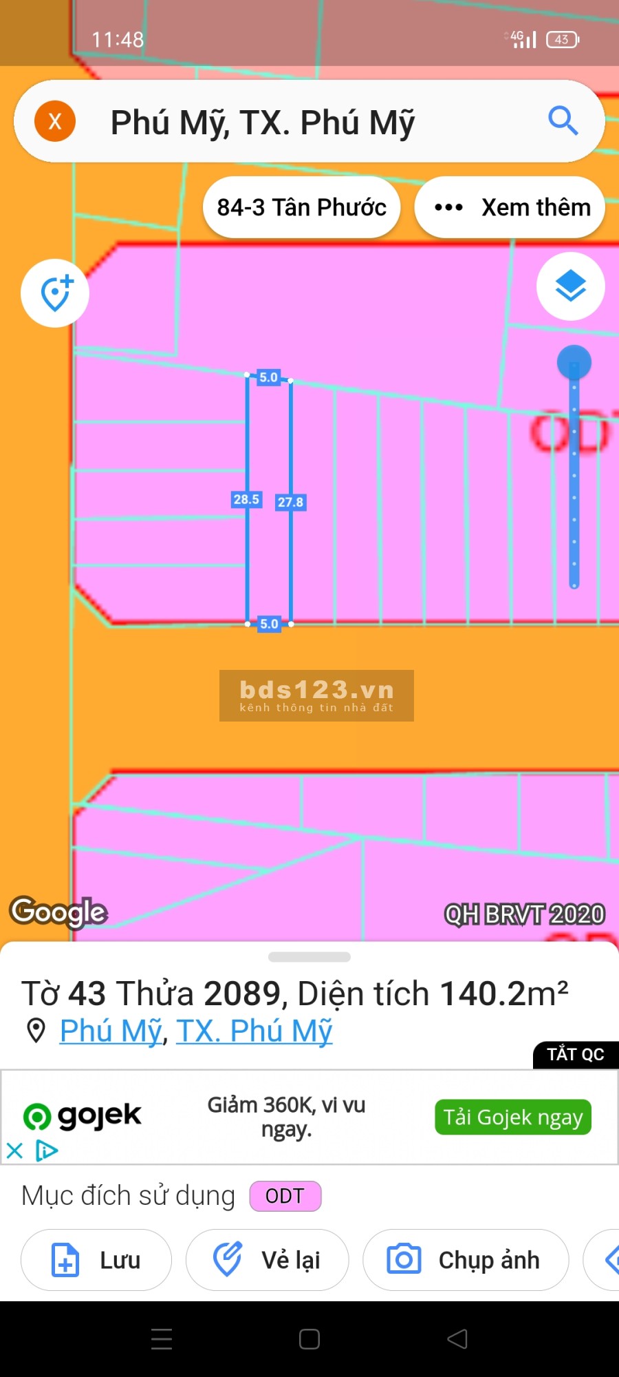 Đất nền mặt tiền tại Phường Phú Mỹ giá sốc 34 triệu/m2, liên hệ 0901372508