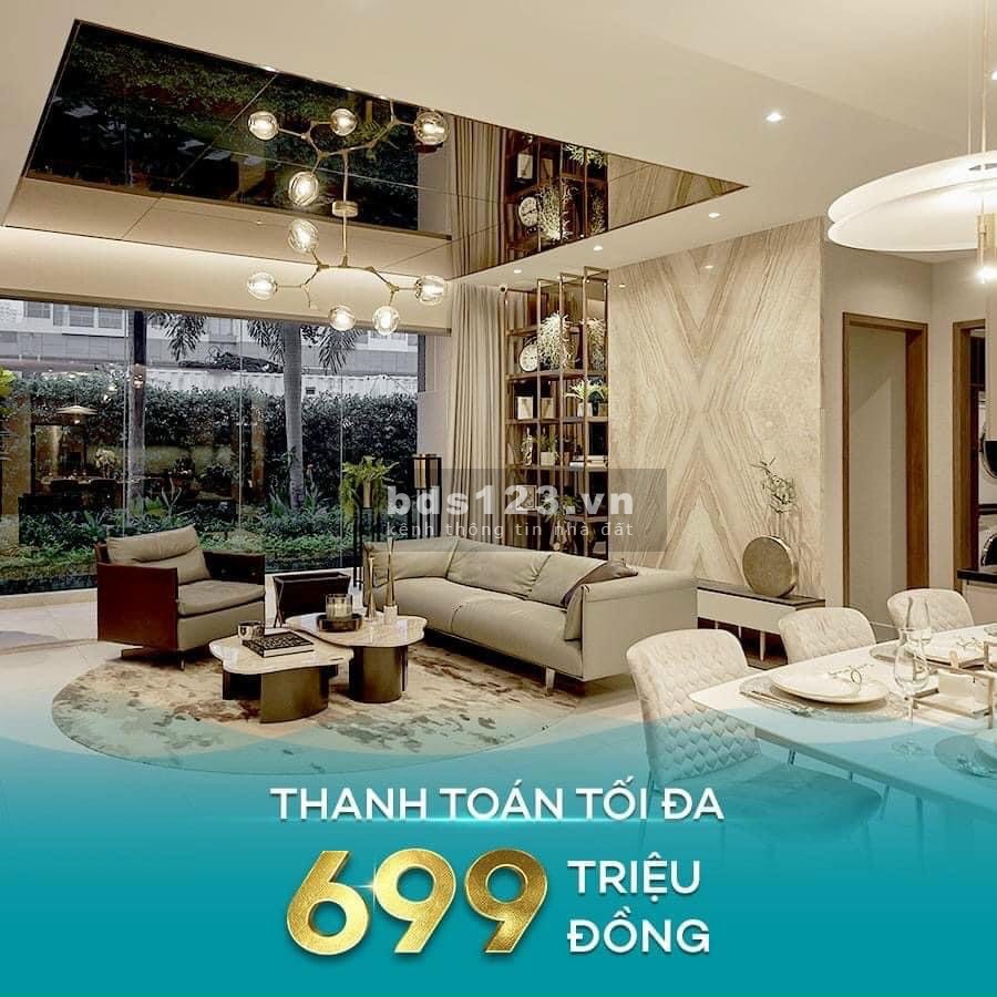 Chỉ 560 triệu/căn hộ 3 phòng ngủ, chiết khấu tù 3% tặng 2 combo nội thất Hefele cao cấp từ Đức
