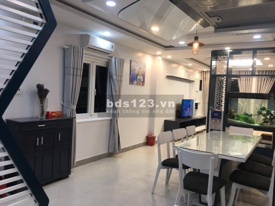 Nhà 4 tầng, diện tích sử dụng 81m2, giá 6.7 tỷ. Võ Thị Thừa, An Phú Đông, Quận 12.