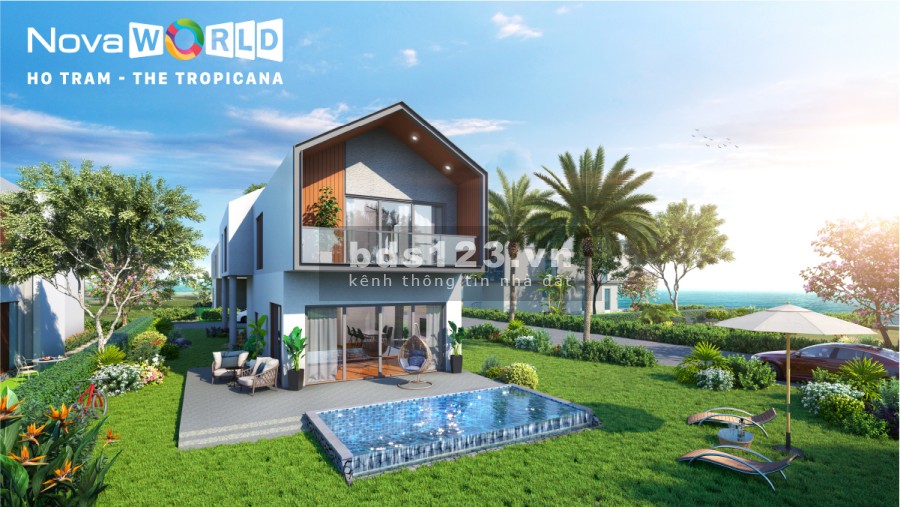 [NVW.1-6.12] Chiết khấu khủng khi sở hữu căn biệt thự biển Nova Hồ Tràm giá tốt