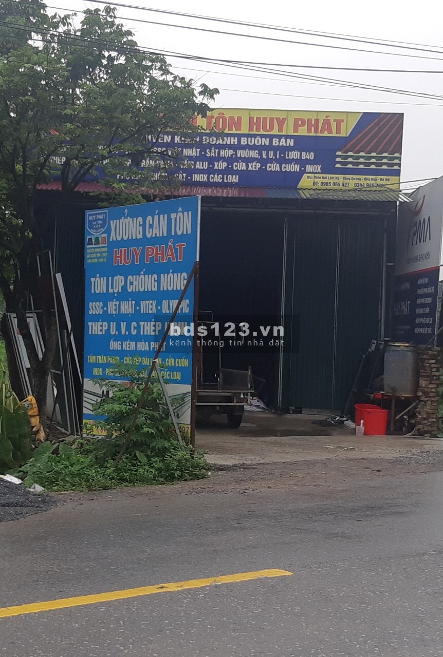 Chính chủ cần bán gấp đất nền đẹp Ứng Hòa, Hà Nội, diện tích 125m2, giá 25 triệu/m2