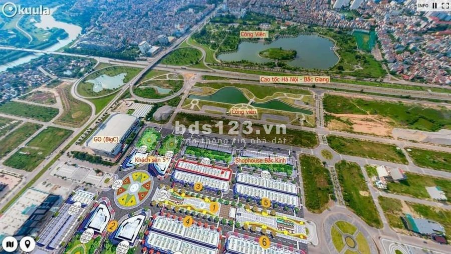 Dự án phố đi bộ quốc tế HP Intermix Bắc Giang, giá tốt đầu tư sinh lời thanh toán linh hoạt