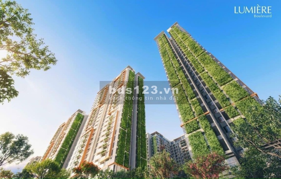 Căn hộ hạng A Lumière Boulevard Masterise Quận 9, giá từ 48tr/m2, C/Khấu cao, free 3 năm phí QL