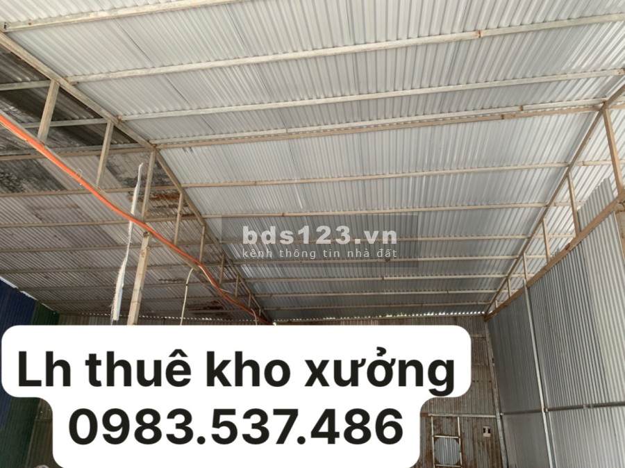 Cho thuê kho xưởng khu vực Đường Tố Hữu Trung Văn Nam Từ Liêm HN, lh 0983537486