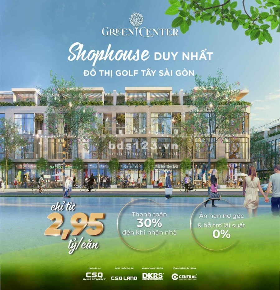 Sở hữu biệt thự sân golf chỉ với 2ty199tr đầu tư sinh lời, pháp lý chuẩn, khu đông dân