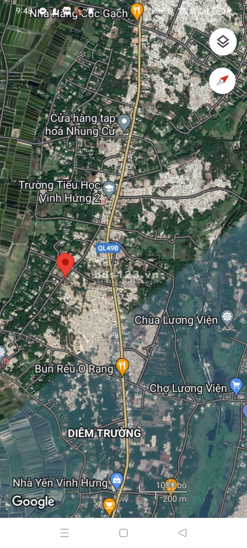 Chủ ngột bank cần bán lô đất nền Vinh Hưng giá rẻ đầu tư sinh lời cao, pháp lý chuẩn