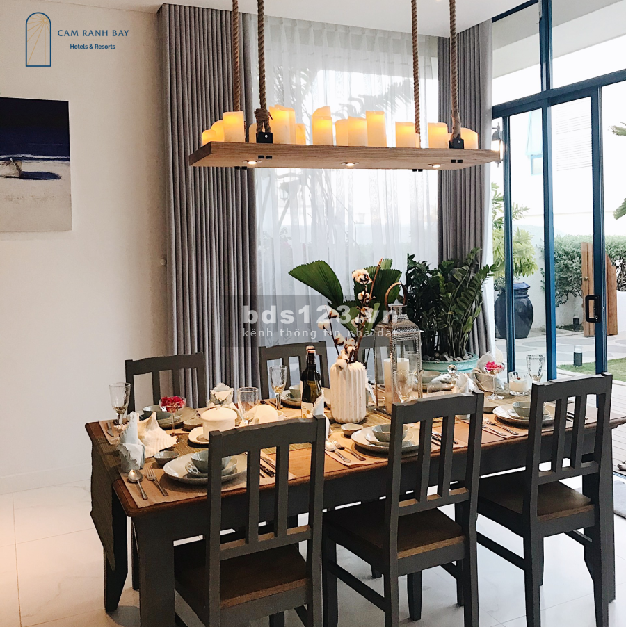 Siêu phẩm biệt thự biển Cam Ranh Bay sổ lâu dài, HTLS 0% 24 tháng, giá gốc CĐT